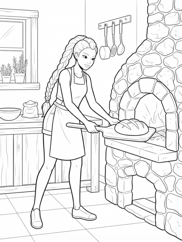Rumi Baking Bread