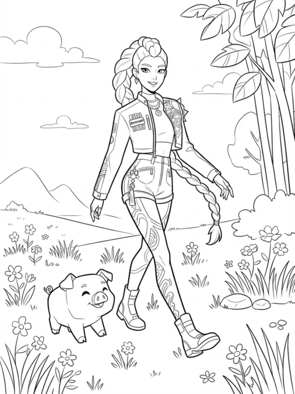 Rumi and the Friendly Pig