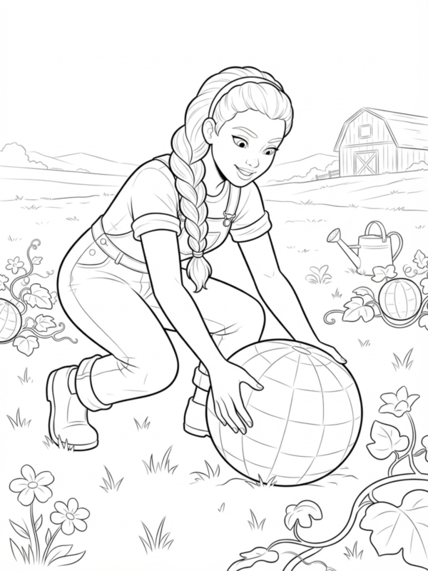 Rumi and the Melon Patch