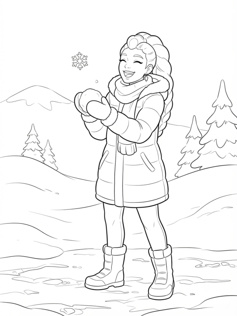 Rumi’s Snowy Day