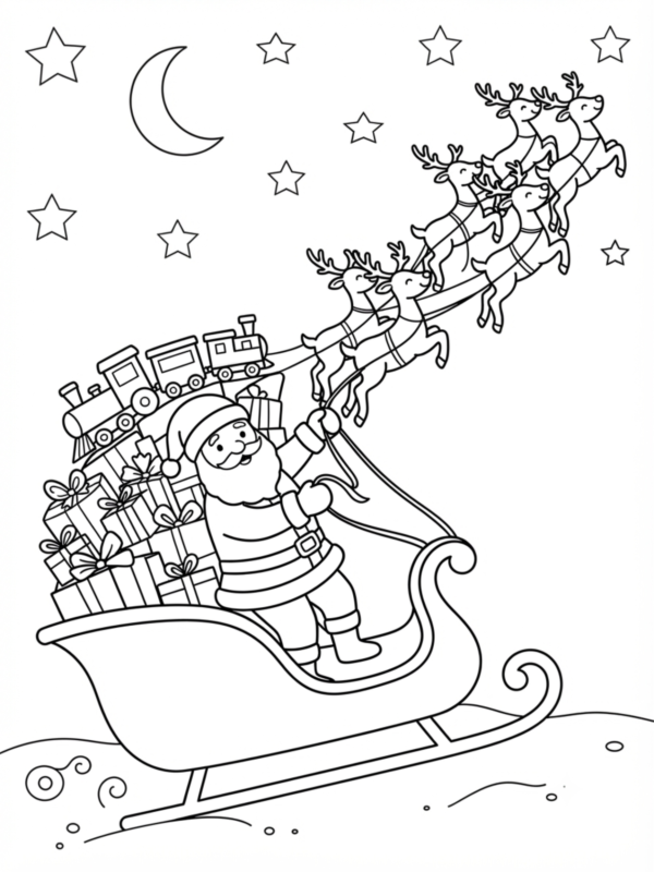 Santa's Sleigh Take Off