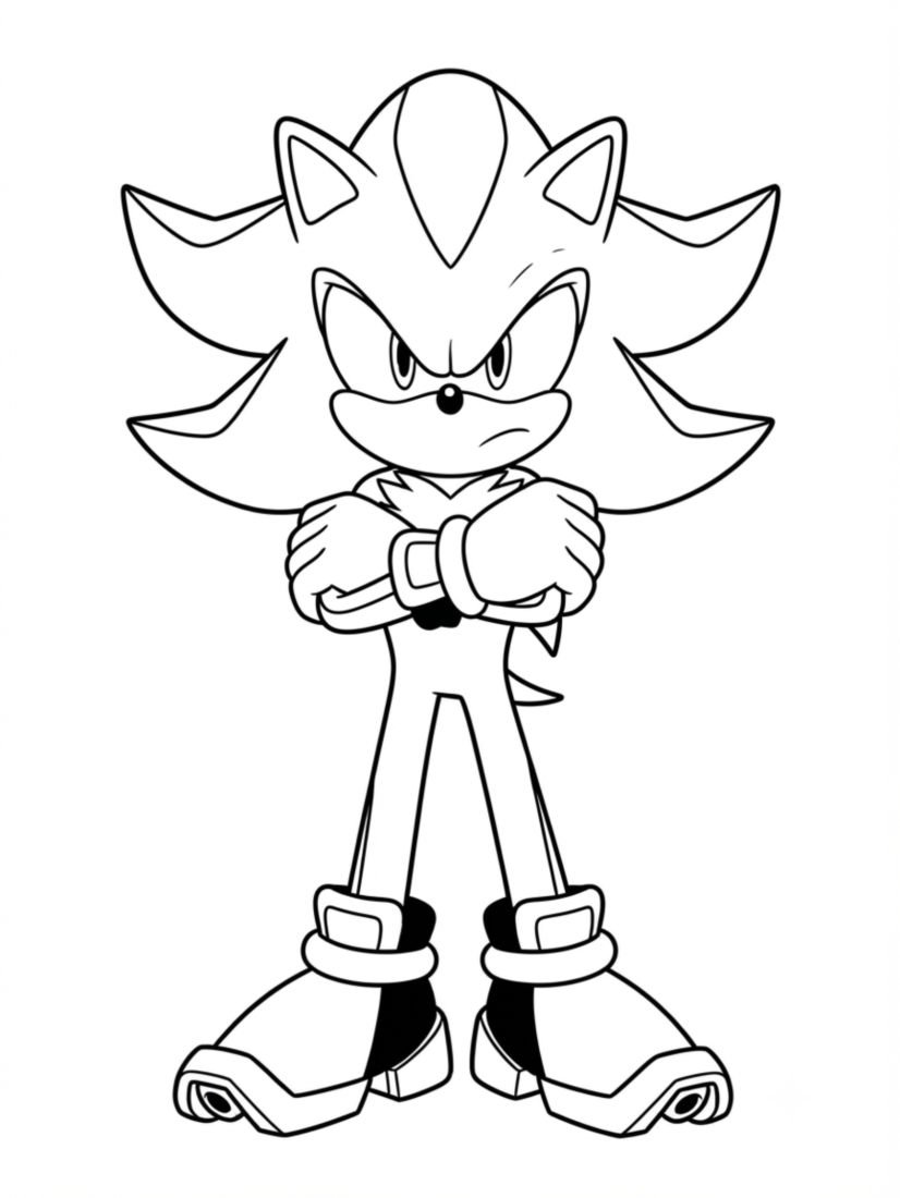 Shadow Hero Pose