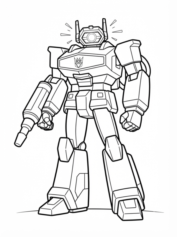 Shockwave Posing with One Eye
