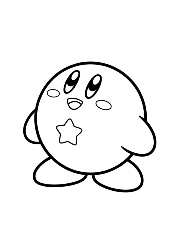 Sitting Kirby