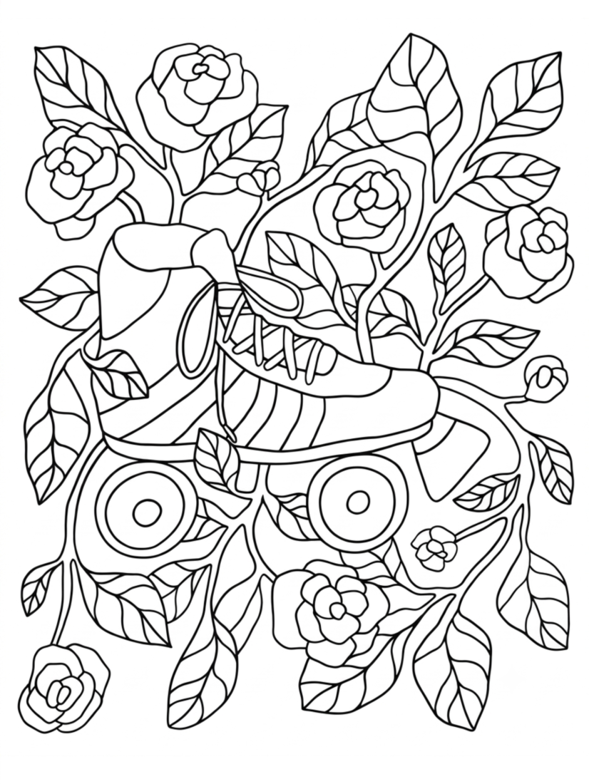 Skate in Full Bloom