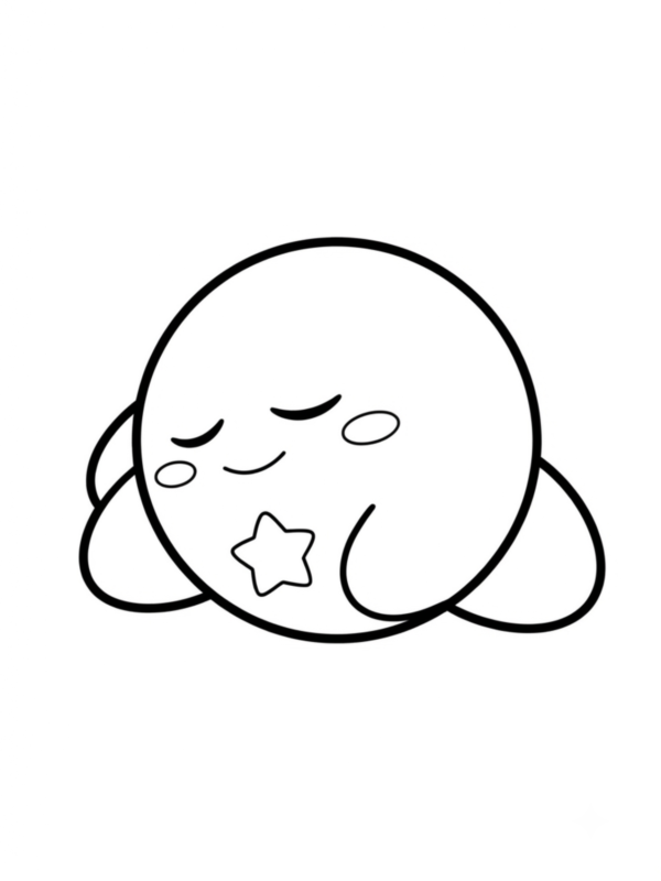 Sleeping Kirby