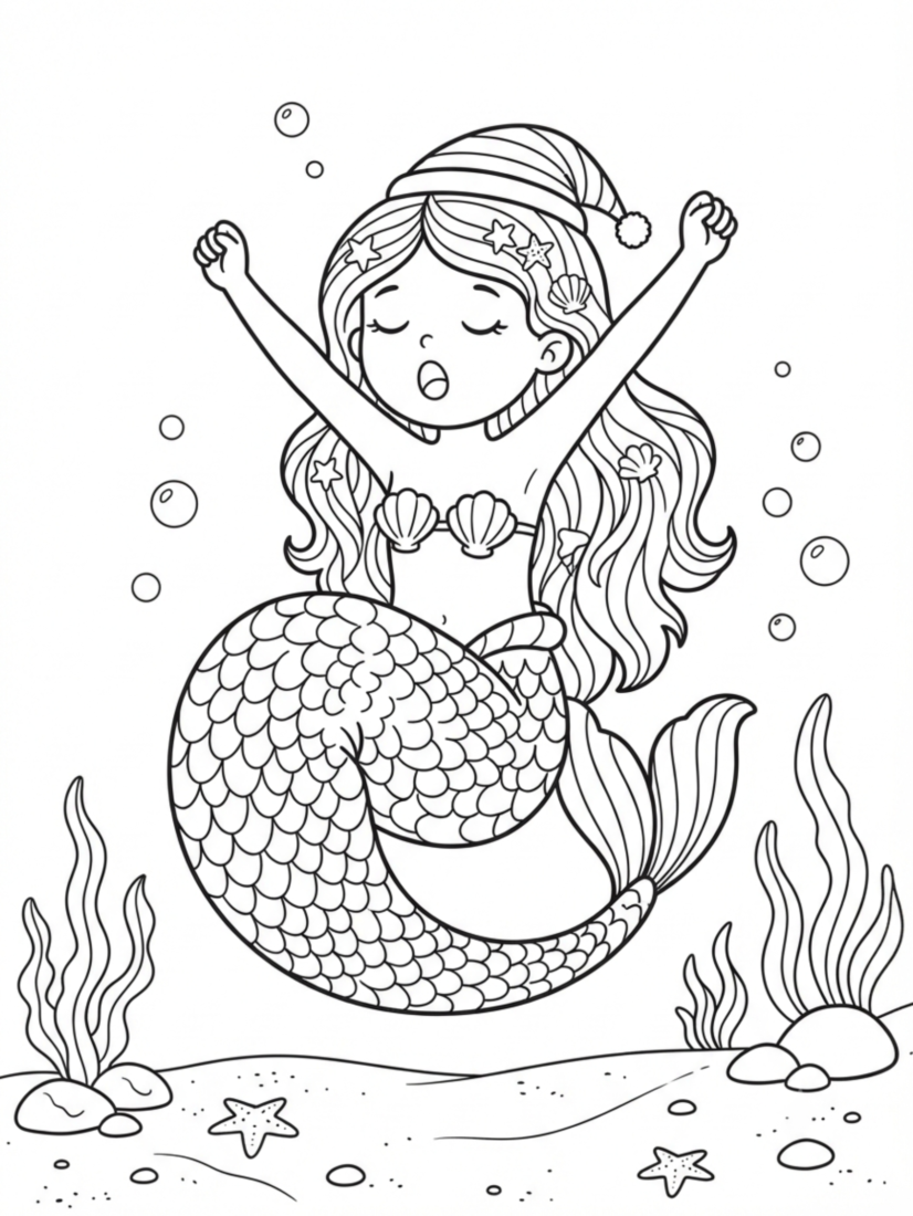 Sleepy Mermaid