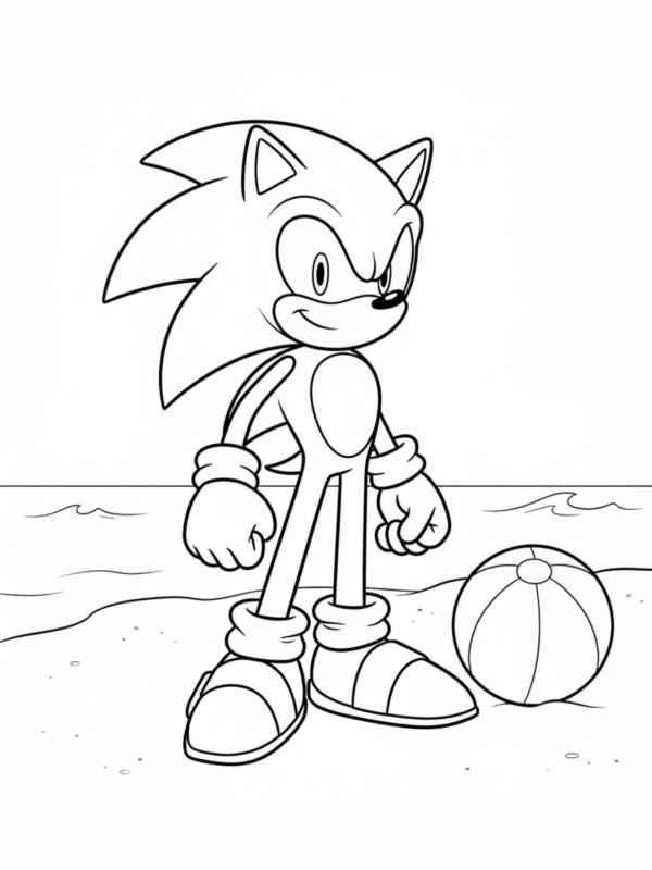 Sonic at the Beach