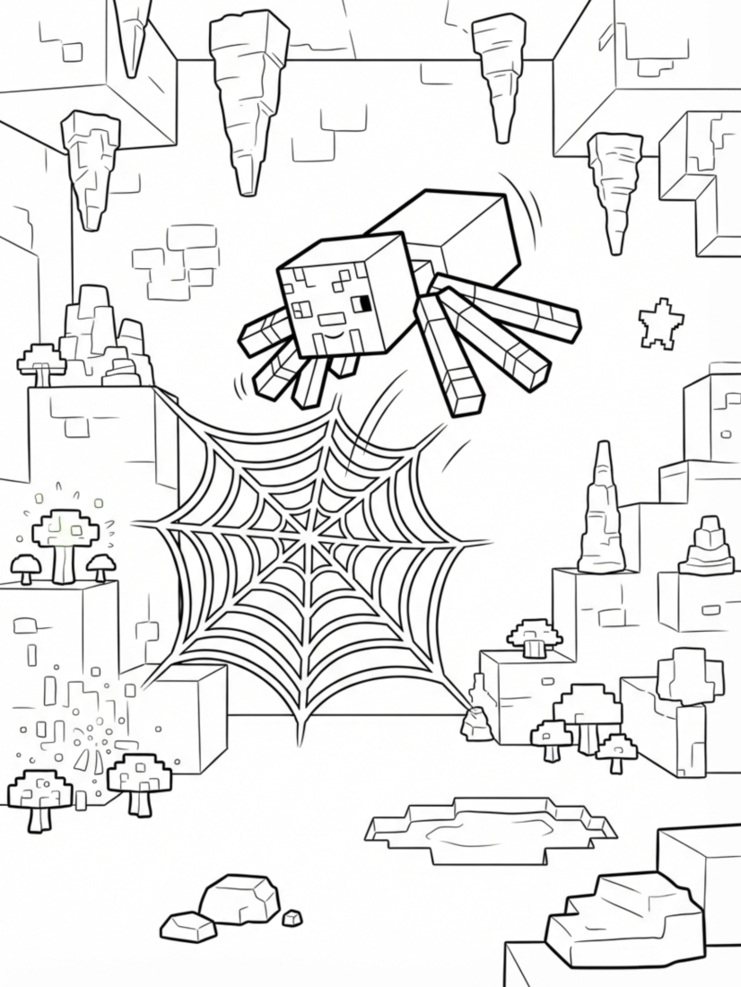Spider Web Trampoline