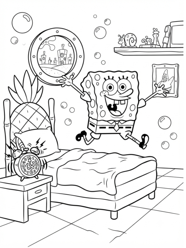 SpongeBob’s Alarm Clock