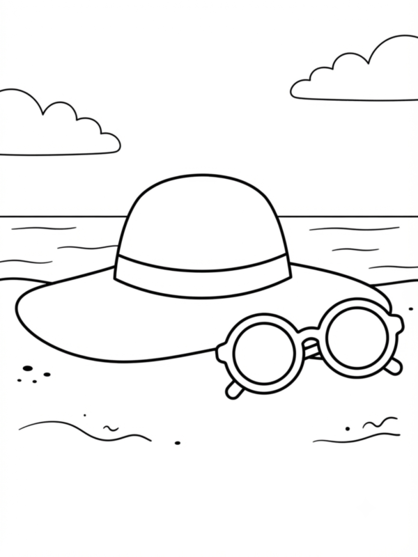 Sun Hat & Sunglasses