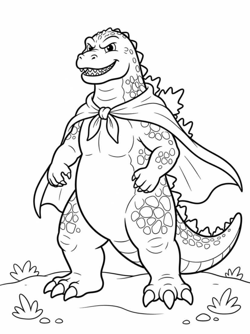 Super Hero Godzilla