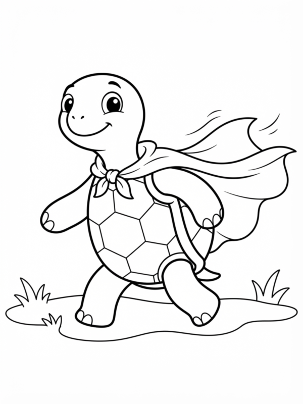 Superhero Turtle