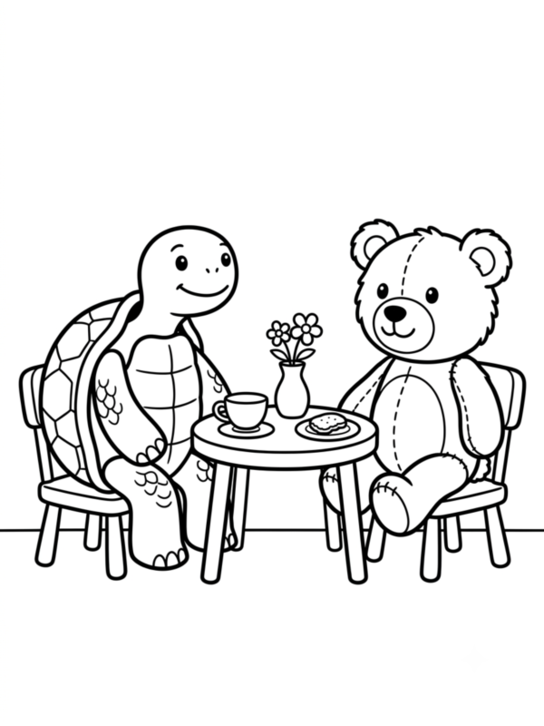 Teddy Bear Tea Turtle