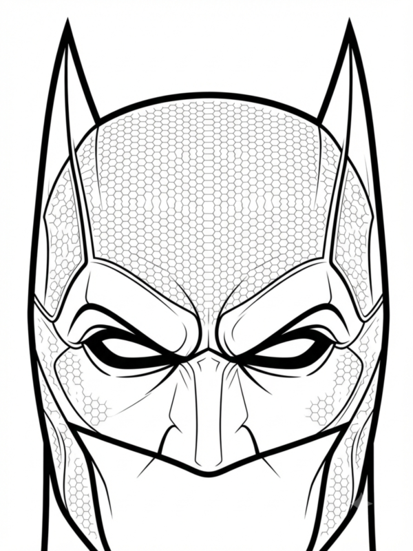 The Bat-Mask Detail