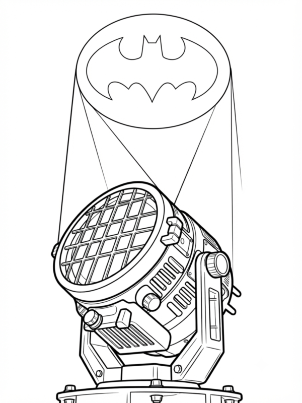 The Bat-Signal in the Sky