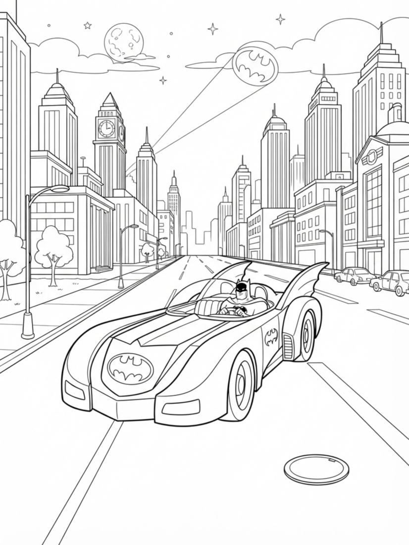 The Batmobile Cruise