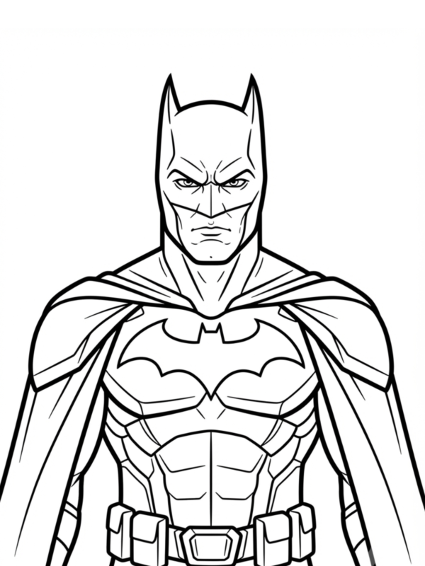 The Caped Crusader Portrait