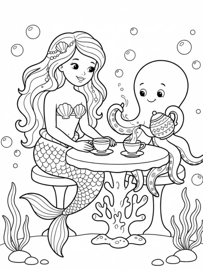 Underwater Tea Party