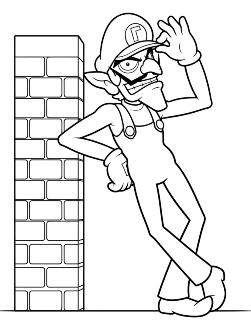 Waluigi’s Tall Lean