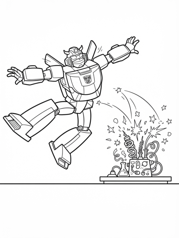 Wheeljack's Gadget Sparks Out