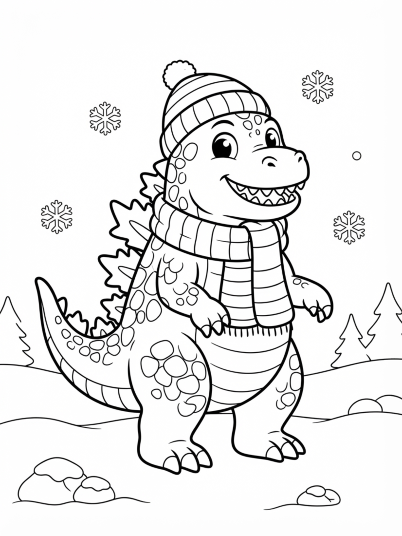 Winter Godzilla