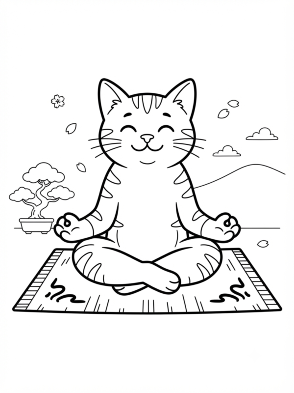 Yoga Cat
