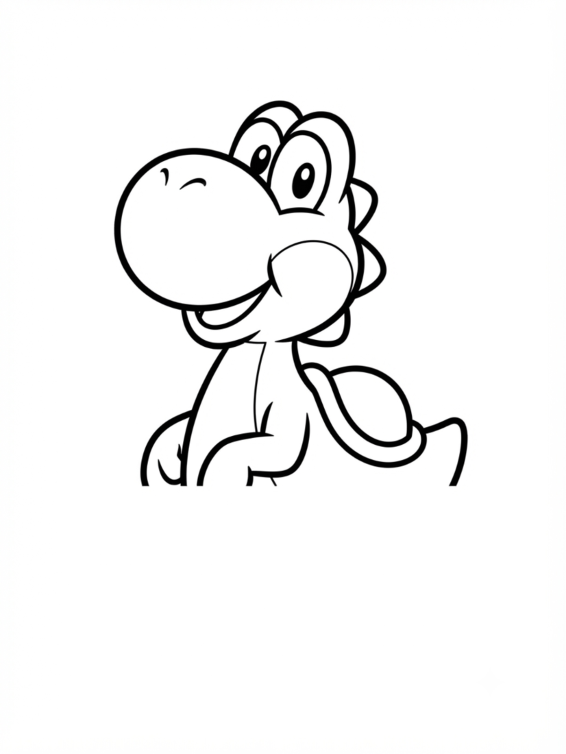Yoshi’s Friendly Smile