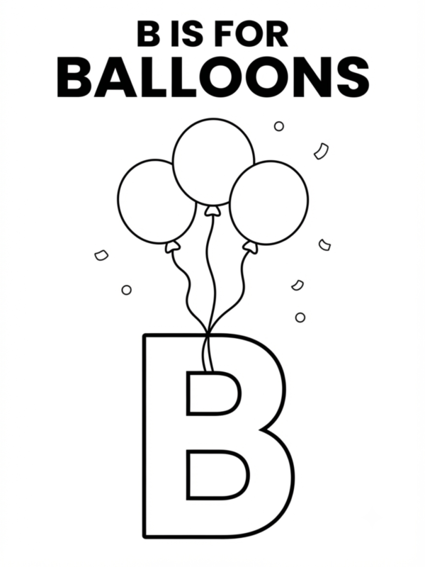 B is for Balloon