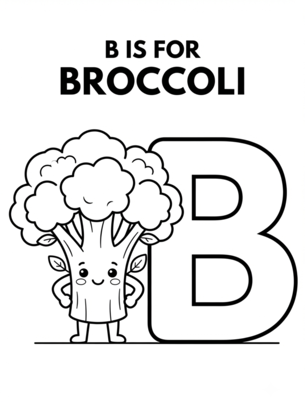 B is for Broccoli