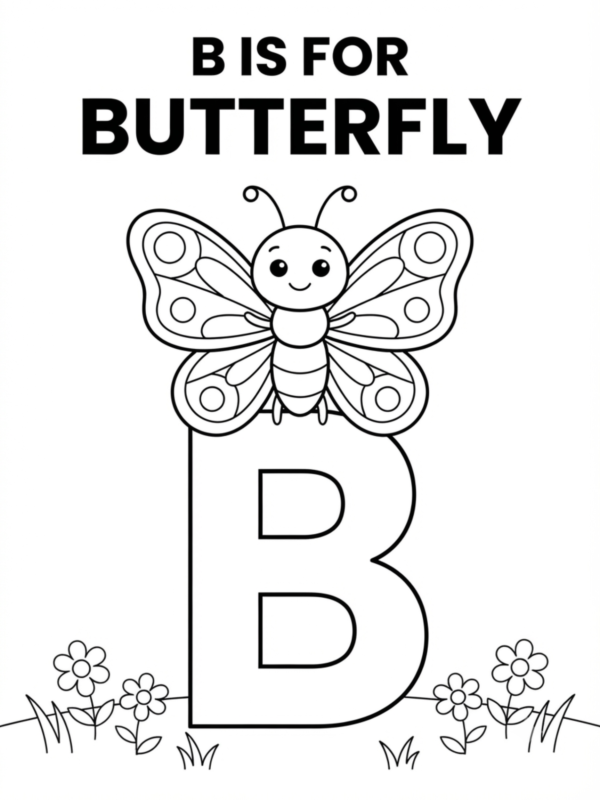 B is for Butterfly