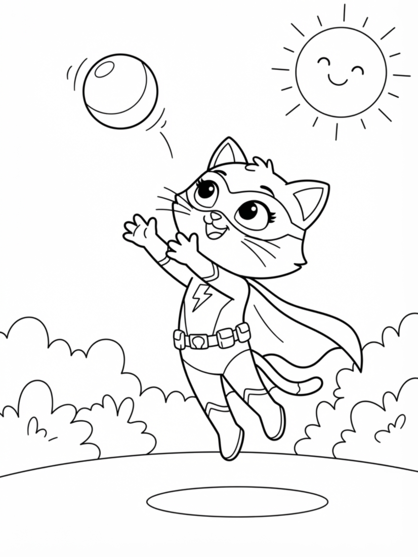 Bitsy Playing Catch