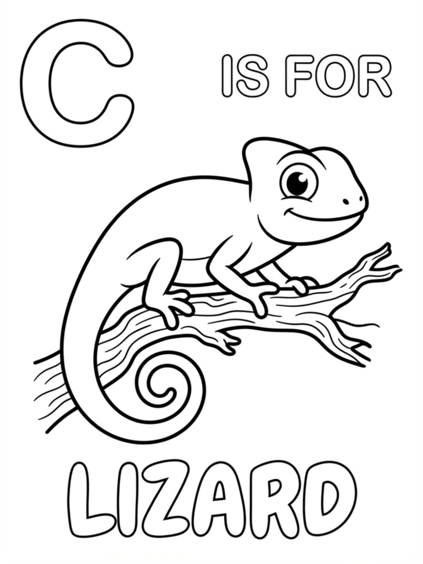 C is For Chameleon