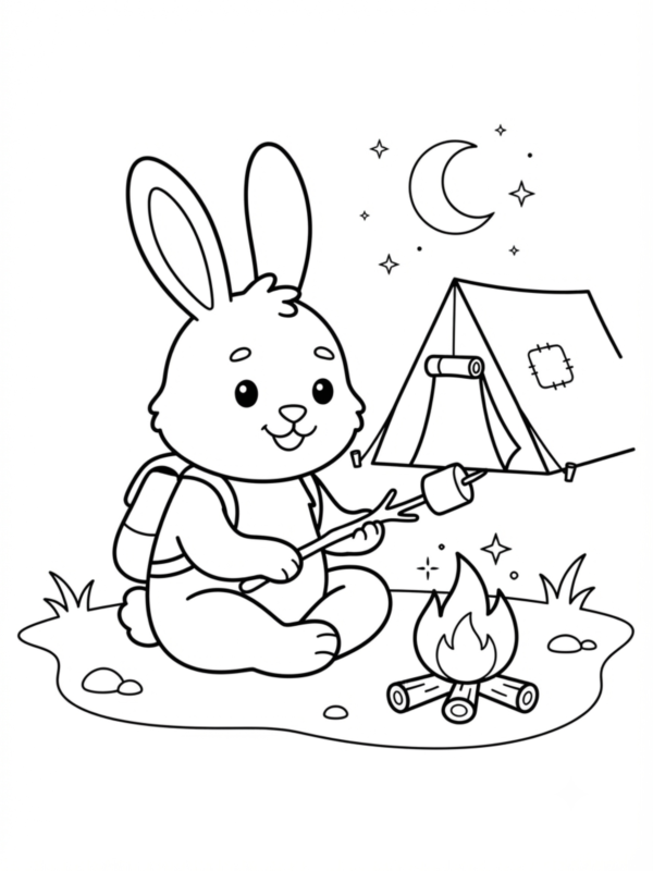 Camping Bunny