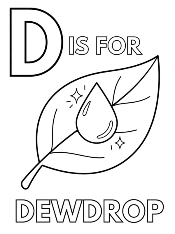D is for Dewdrop