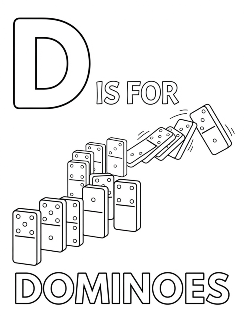 D is for Dominoes