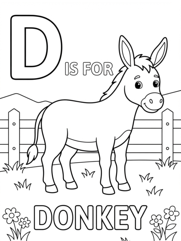 D is for Donkey