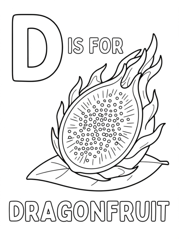 D is for Dragonfruit