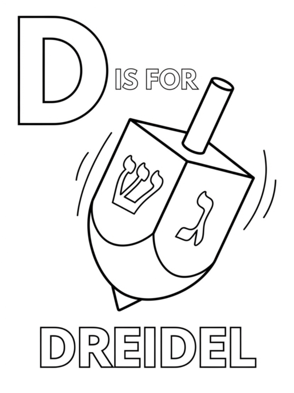 D is for Dreidel