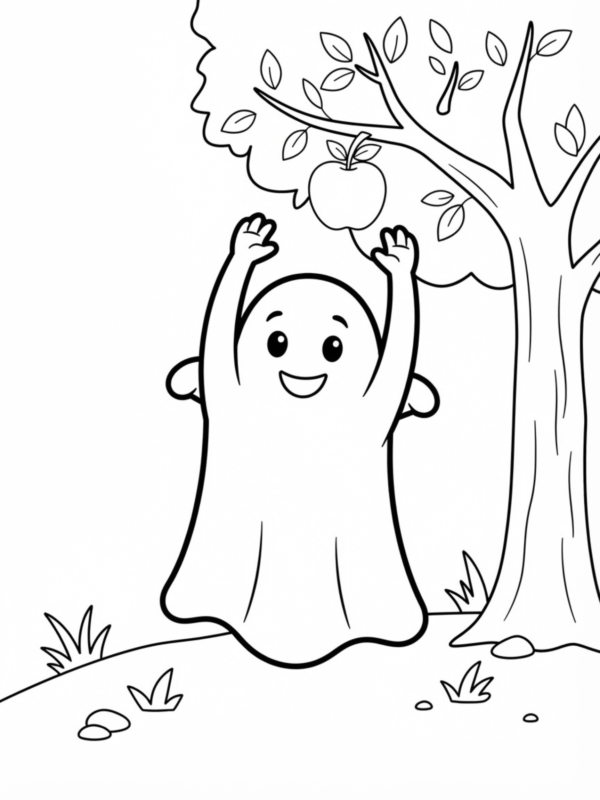 Ghost Picking Apples