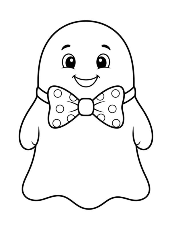 Ghost with a Bowtie