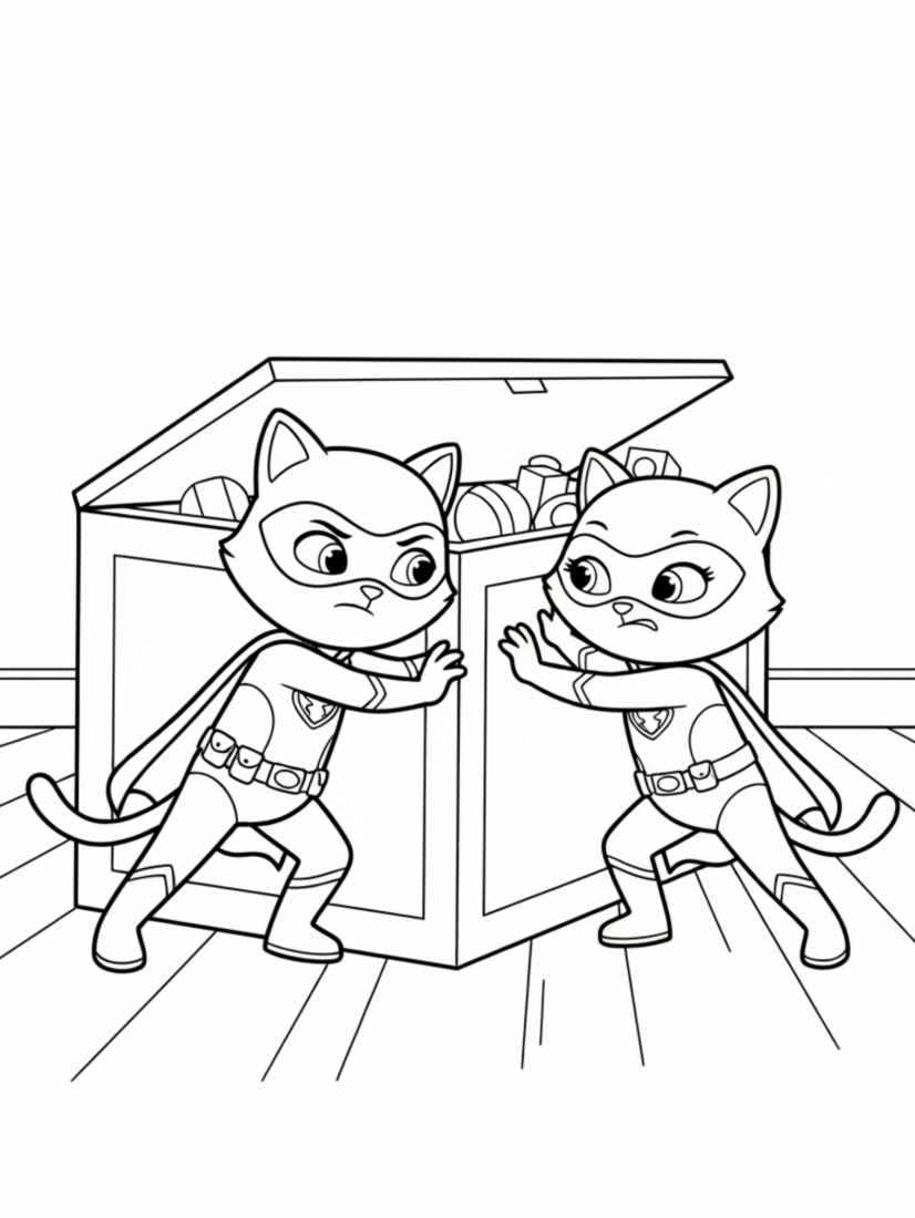 Ginny and Bitsy Teamwork