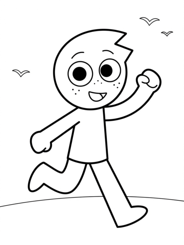 Gray Skipping Along