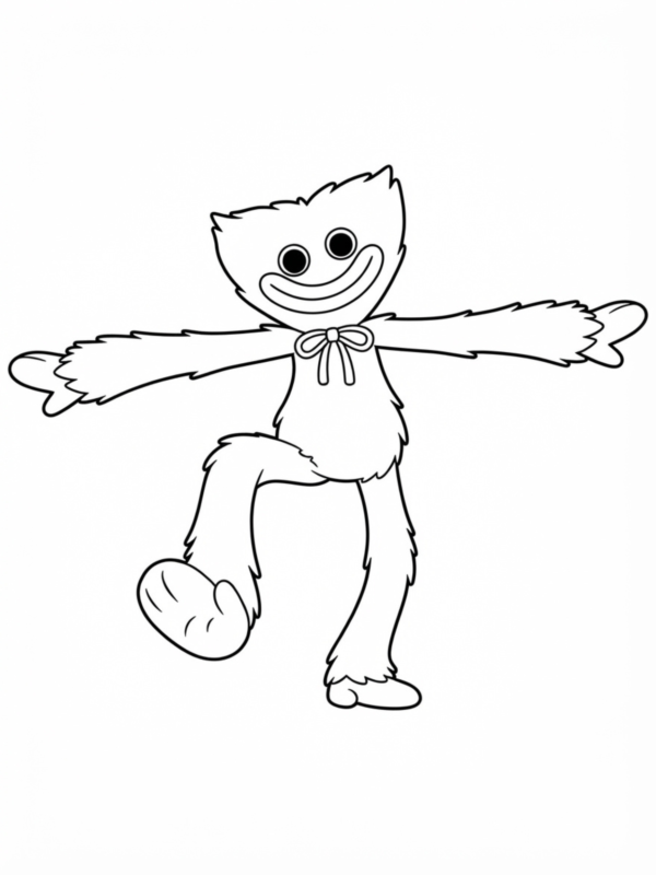 Huggy Wuggy Stomping Gently