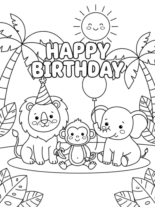 Jungle Animal Celebration