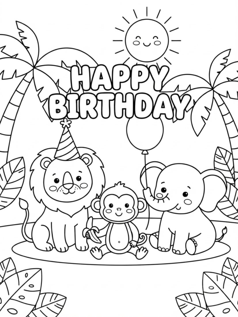 Jungle Animal Celebration