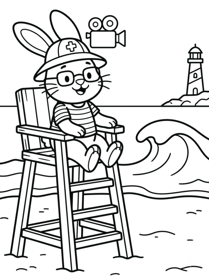 Lifeguard Bunny