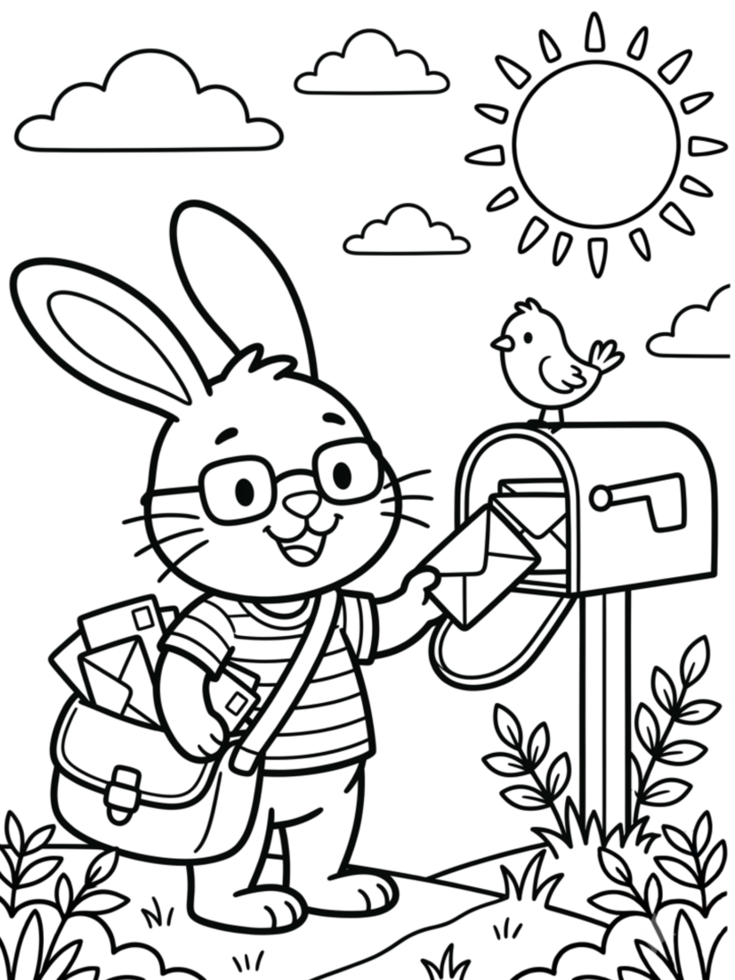 Mailcarrier Bunny