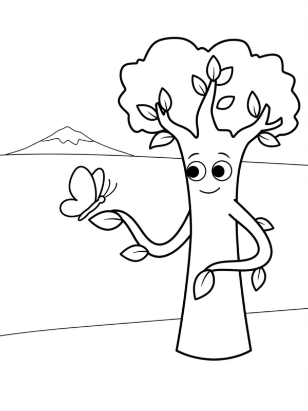 Mr. Tree Waving Hello