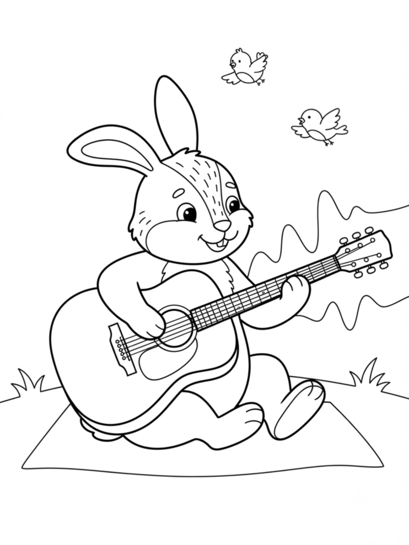 Musician Bunny